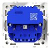 Розетка встраиваемая VOLTUM S70 с заземлением и защитными шторками, 16А, с USB, A+С, (шелк)