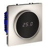 Терморегулятор электронный VOLTUM S70 с индикацией и датчиком, для теплого пола, (кашемир)
