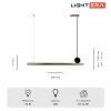Подвесные светильники Lightera LE111L-88GB WIFI COPPER Manitoba
