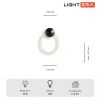 Настенные светильники Lightera LE103W-43BB STAINLESS Tura