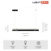 Подвесные светильники Lightera LE108L-100B WIFI Omolon