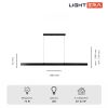 Подвесные светильники Lightera LE112L-180B WIFI Baffin