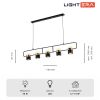 Подвесные светильники Lightera LE114L-5B SMART Rudolf