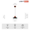 Подвесные светильники Lightera LE121L-20B Laguna