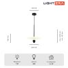 Подвесные светильники Lightera LE125L-30W Natron