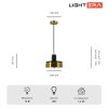 Подвесные светильники Lightera LE130L-23BB Lucerne
