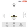 Подвесные светильники Lightera LE132L-1GA Myanmar