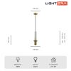 Подвесные светильники Lightera LE136L-50W Ohrid