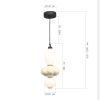 Подвесные светильники ST Luce SL6134.413.01 FLORENTINI