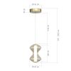 Подвесные светильники ST Luce SL6136.203.01 SPINE