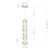 Подвесные светильники ST Luce SL6136.213.01 SPINE