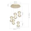 Подвесные светильники ST Luce SL6136.233.01 SPINE