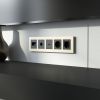 Рамка на 5 постов  AluMax (шампань) W0053511