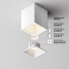 Точечные светильники Maytoni C065CL-8W3K-SQ-WB Alfa LED