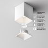 Точечные светильники Maytoni C065CL-8W4K-SQ-WB Alfa LED