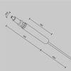 Трековое освещение Maytoni CA002PI-BS Accessories for system Axity