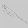 Трековое освещение Maytoni CA003EC-BS Accessories for system Axity