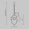 Подвесные светильники Maytoni MOD396PL-L10W3K Evolution