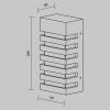 Уличные светильники Maytoni O034WL-01B Remsa