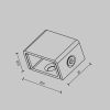 Трековое освещение Maytoni TRA160H-B Accessories for tracks Elasity