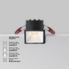 Точечные светильники Maytoni DL043-01-10W3K-SQ-B-1 Alfa LED