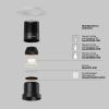 Точечные светильники Maytoni DL122-15W-2.7K-TRS-B Dip