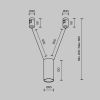 Трековое освещение Maytoni TR157-1-12W3K-BS FOCUS LED