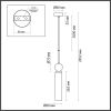 Подвесные светильники Odeon Light 6625/1 LOLLA