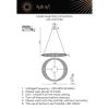 Люстры Aployt APL.045.13.50 Olimp
