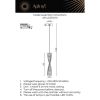 Подвесные светильники Aployt APL.045.16.10 Olimp