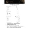 Настенные светильники Aployt APL.058.01.04 Wisia