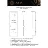 Подвесные светильники Aployt APL.059.16.04 Silveyn