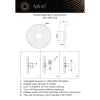 Настенные светильники Aployt APL.061.11.05 Anecia