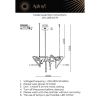 Люстры Aployt APL.066.03.70 Malgorzata