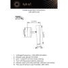 Настенные светильники Aployt APL.067.01.03 Honor