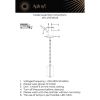 Подвесные светильники Aployt APL.070.06.05 Lakres