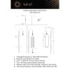 Настенные светильники Aployt APL.325.21.01 Arian