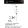 Настенные светильники Aployt APL.330.11.01 Zofia