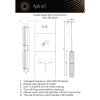 Подвесные светильники Aployt APL.331.26.29 Ozann