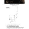 Настенные светильники Aployt APL.337.01.01 Izidora