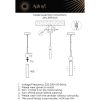 Подвесные светильники Aployt APL.339.16.01 Gienia