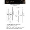 Настенные светильники Aployt APL.340.01.16 Veronik