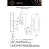 Настенные светильники Aployt APL.344.01.02 Bernardet