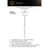 Подвесные светильники Aployt APL.070.06.10 Lakres