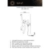Настенные светильники Aployt APL.309.11.01 Magali