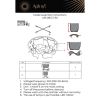 Люстры Aployt APL.864.17.50 Annetta