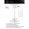 Подвесные светильники Aployt APL.772.16.12 Daga