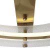 SL6245.212.01 Светильник потолочный ST-Luce золотистый/Прозрачный LED 1*40W 4000K FAGY