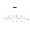 SL6603.203.23 Светильник подвесной ST-Luce Золотистый/Прозрачный LED 1*23W 4000K GRAVETTA
