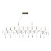 SL6603.203.23 Светильник подвесной ST-Luce Золотистый/Прозрачный LED 1*23W 4000K GRAVETTA
